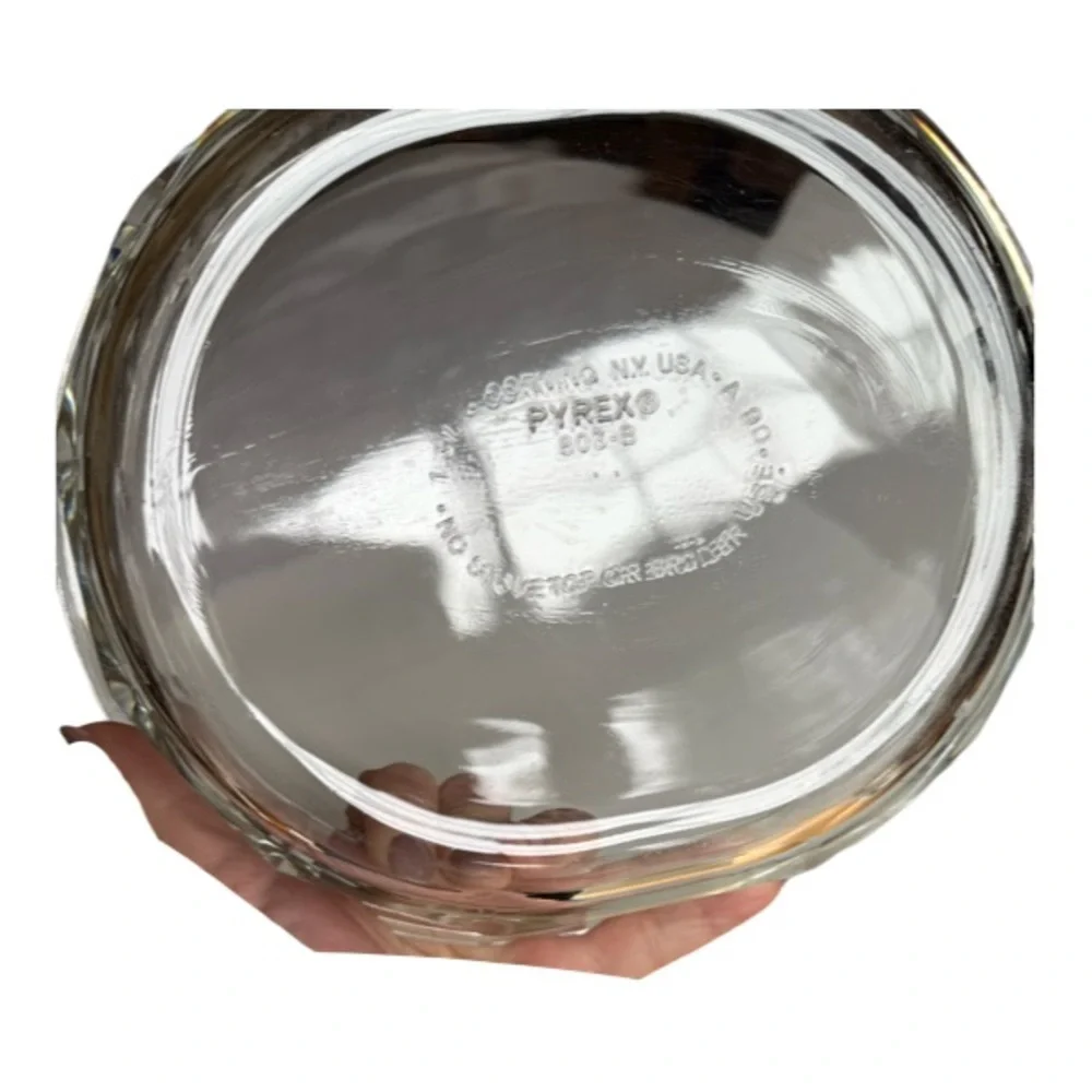 Pyrex elegant clear